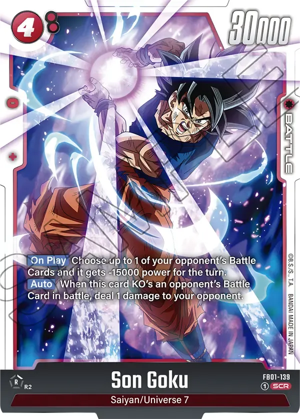 FB05-053 Son Goku Dragon Ball Super Card Game Fusion World Card