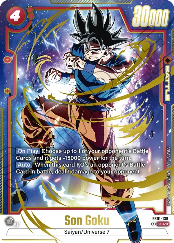 FB05-031 Son Goku Dragon Ball Super Card Game Fusion World Card