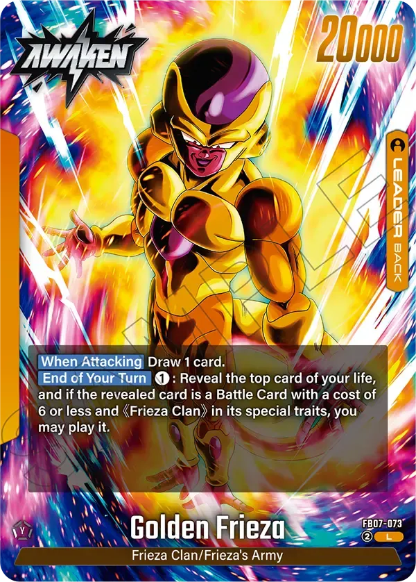 FB07-073 Frieza Dragon Ball Super Card Game Fusion World Card