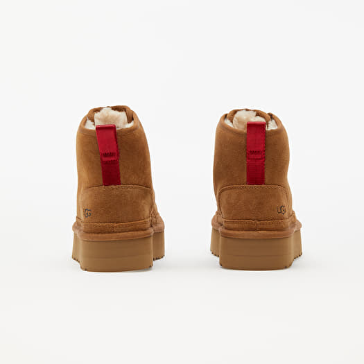 Women's shoes UGG W Neumel Platform Zip Chestnut (1122677-CHE