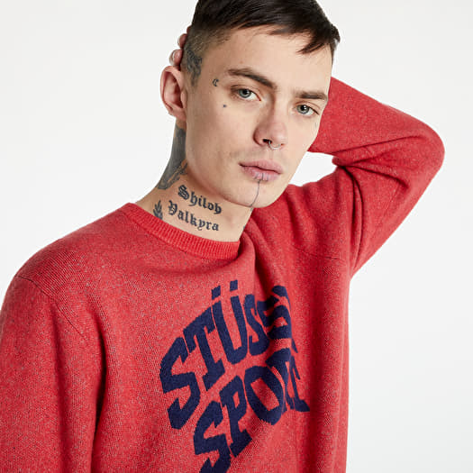 Sweaters Stüssy Sport Sweater Red (117104 red) | Footshop