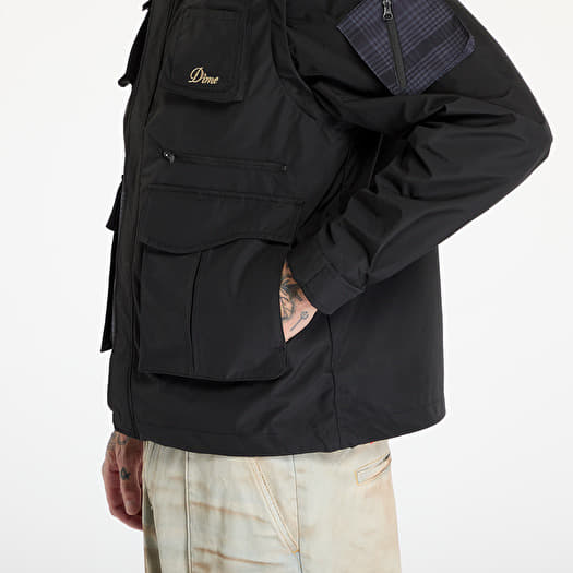 Jackets DIME Fishing Zip-Off Jacket UNISEX Black (DIMEFA241BLK