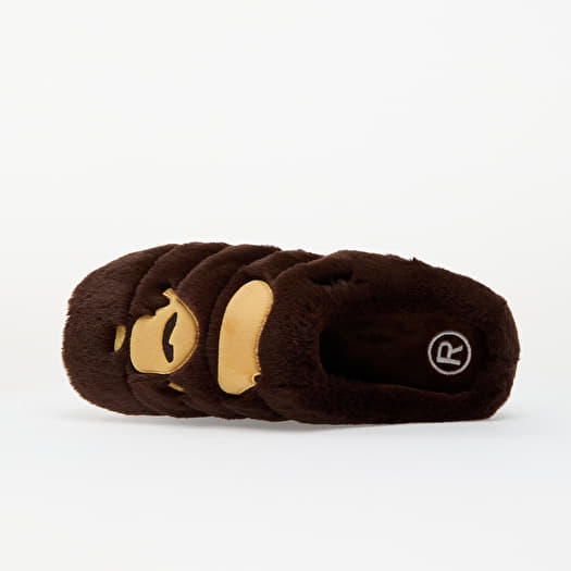 Men´s sandals A BATHING APE x Subu Ape Head Paffer Sandals Brown