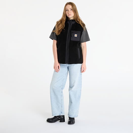 Vests Carhartt WIP Prentis Vest Liner UNISEX Black/ Black (I035698