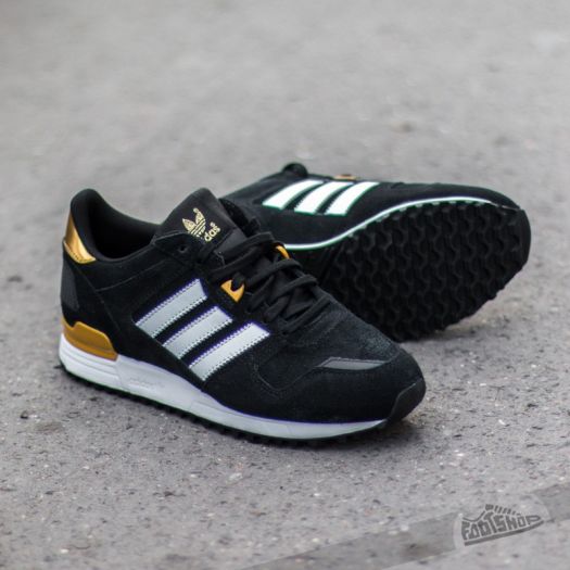 Women's shoes adidas ZX 700 W Core Black/ Ftw White/ Gold MT