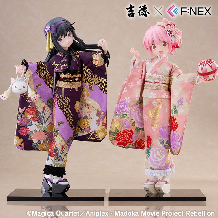 吉徳×F:NEX 鹿目まどか -日本人形- 1/4スケールフィギュア』『吉徳×F