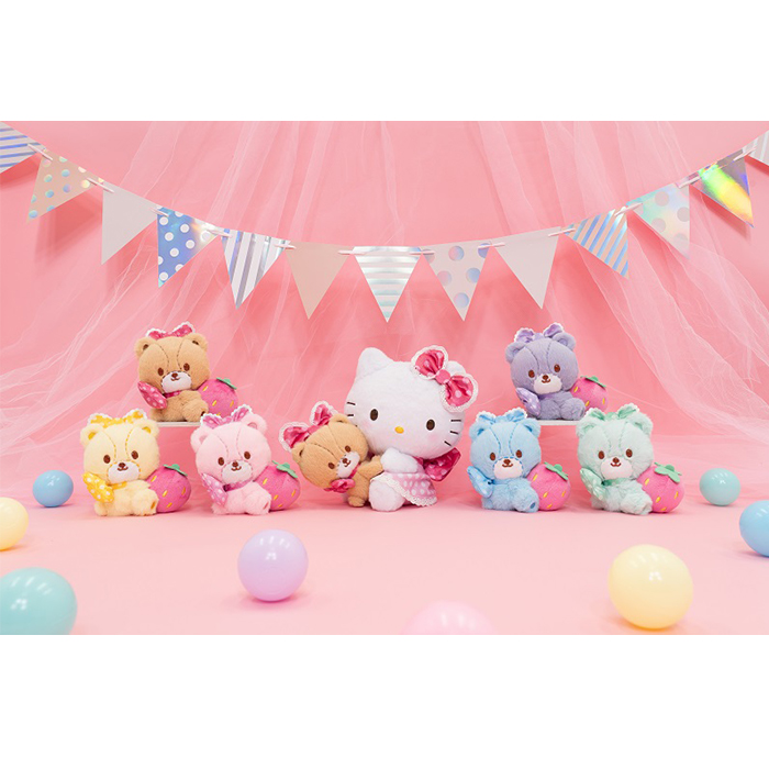 ハローキティのおともだち”「タイニーチャム」が6きょうだい揃って