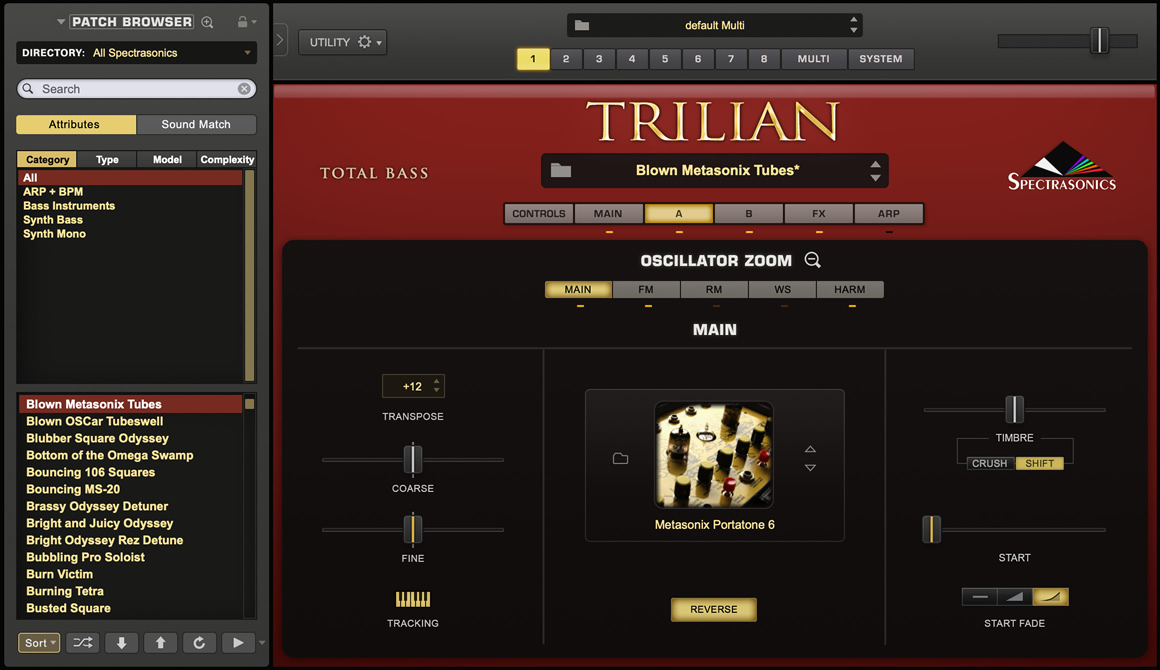 Trilian by Spectrasonics - Total Bass Module Plugin VST VST3 Audio