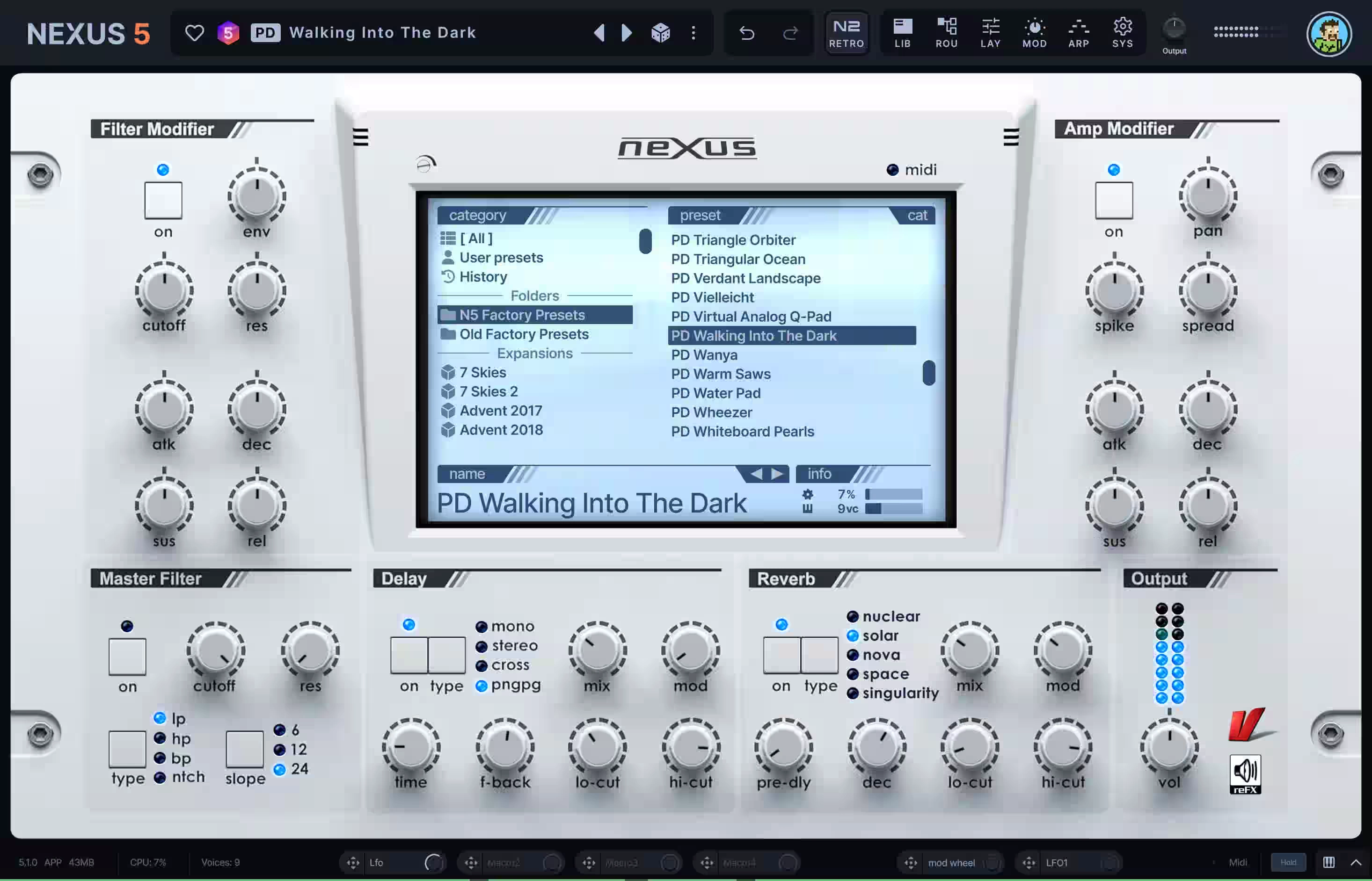 Nexus by reFX - Synth (Hybrid) Plugin VST VST3 Audio Unit AAX