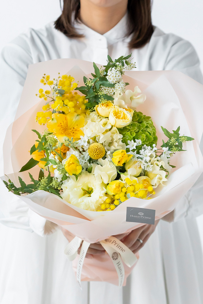 季節の花束 スタンダードブーケ #2240 size:100｜HanaPrime（ハナ