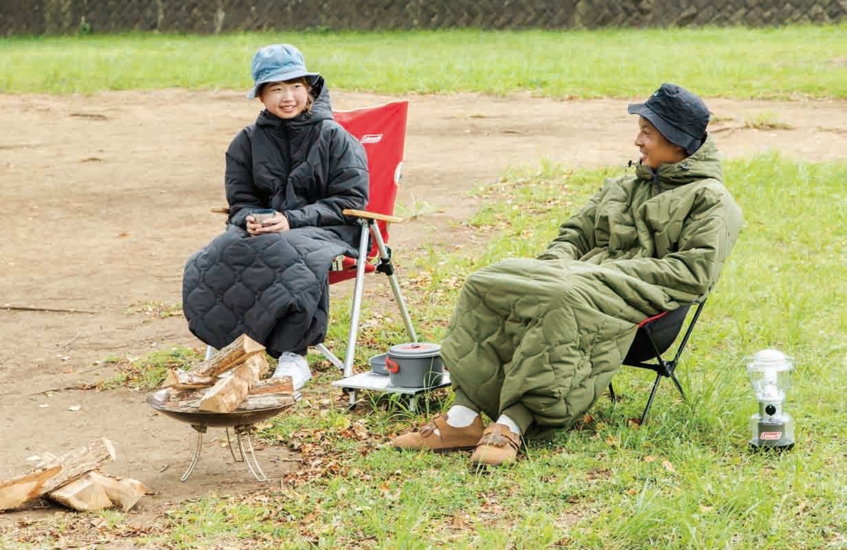 寝袋を”着る”新発想！着たまま動けるから快適,セーフティー,その瞬間を