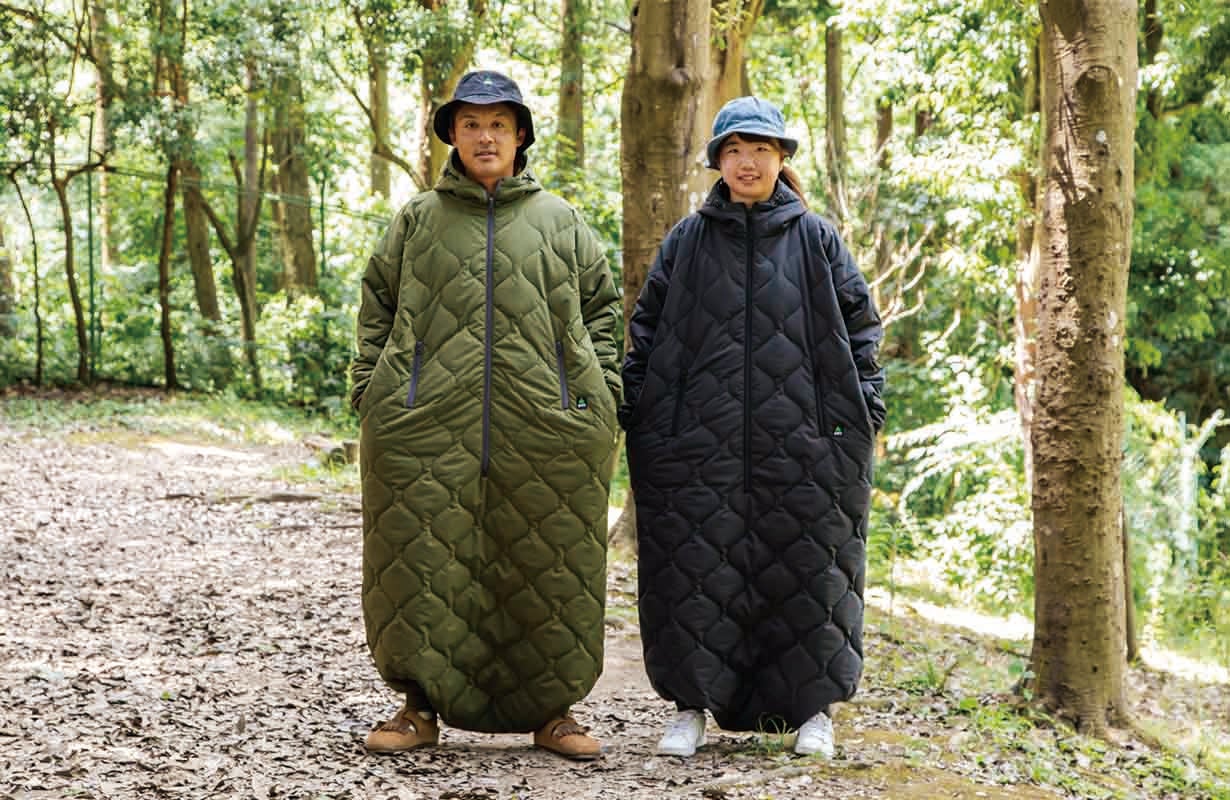 寝袋を”着る”新発想！着たまま動けるから快適,セーフティー,その瞬間を