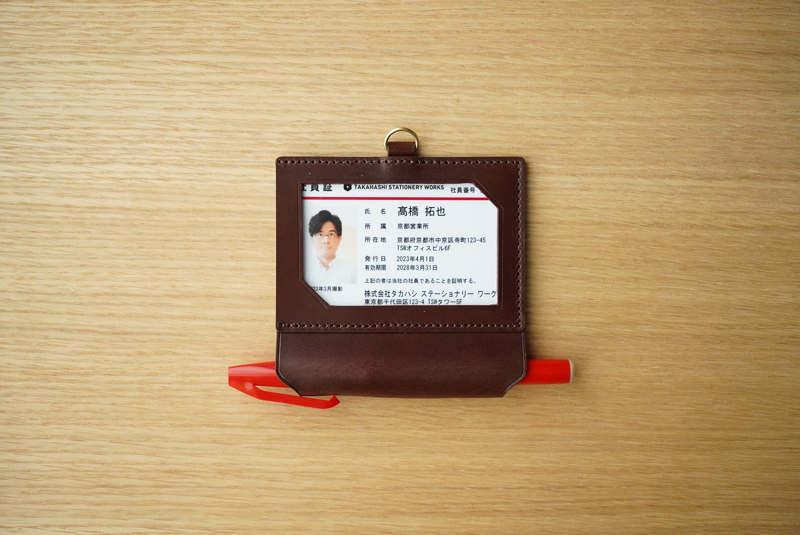 窓の透明プラ板がないIDケース（ブラック）CT05 – Makuake STORE