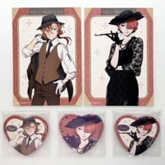 文豪ストレイドッグス ロフト loft 中原中也 尾崎紅葉 缶バッジ