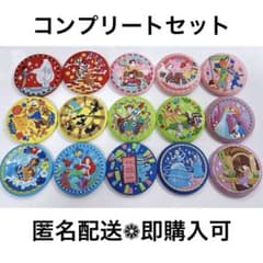 ディズニー 刺繍缶バッチ2 全15種 コンプリートセット ② - メルカリ