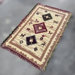 ネイティブ マルチカバー ソファカバー ヴィンテージラグ 164x108