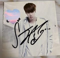 BTS ジン 韓国サイン会 直筆サイン - メルカリ