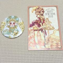 sakizo 早紀蔵 ノベルティ 同人誌 イラスト集 ポストカード 缶ミラー