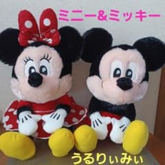 ミッキー & ミニー うるりぃみぃぬいぐるみ2点セット - メルカリ