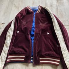 whiz limited スカジャン L ベロア リバーシブル - メルカリ