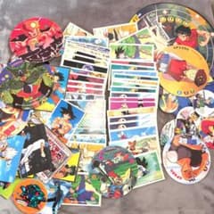 めんこドラゴンボール、幽遊白書、聖闘士星矢他!! メンコ セット昭和