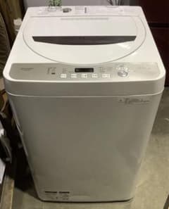 シャープ 全自動洗濯機 ES-GE4B-C 4.5kg 2018年製 - メルカリ