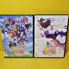 新品ケース交換済み ウマ娘プリティーダービー DVD 1期＋2期 全10巻