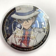名探偵コナン 怪盗キッド 黒羽快斗 缶バッジ USJ 100万ドルの五稜星