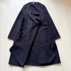 美品✨セオリー カシミヤウール リバーコート ダブルフェイス ノー