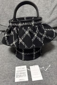 美品 セツコサジテール シティ白黒ツイード - メルカリ