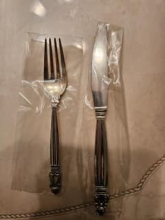 ジョージジェンセン エコーンACORN ディナーフォーク ナイフ セット