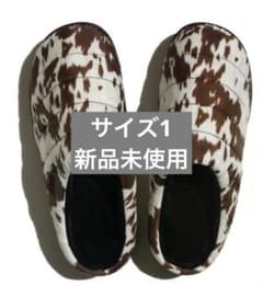 新品未使用 SUBU スブ サンダル カウブラウン COW BROWN サイズ1