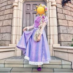 Dハロ＊ラプンツェルコスプレ＊ドレス＋ウィッグセット - メルカリ