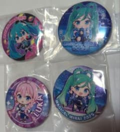 初音ミクあそーと マジカルミライ2025 カプセルトイ 缶バッジセット