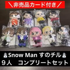Snow Man すのチル ぬいぐるみ 9人 全員 コンプリートセット - メルカリ