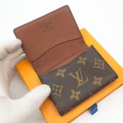 美品S】ルイヴィトン カルトドゥヴィジット モノグラム 名刺入れ