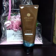 愛しとーと UMIKARA ヘアカラー トリートメント ダークブラウン - メルカリ