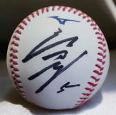 楽天イーグルス #5 茂木栄五郎 直筆サインボール【NPB公式球】専用