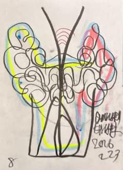 木原千春5分間ドローイング/縄文土器エスキース8 - メルカリ