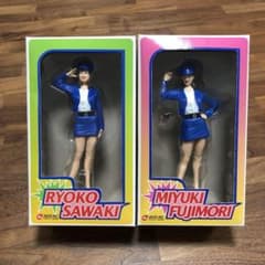 希少 出動！ミニスカポリス 沢木涼子 藤森みゆき フィギュア 当時物 未