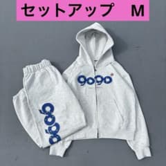 9090 OG Logo Assort Zip セットアップ heather - メルカリ