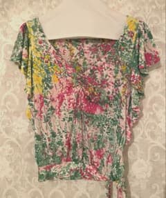 blugirl ブルーガール 花柄 トップス ブルマリン - メルカリ