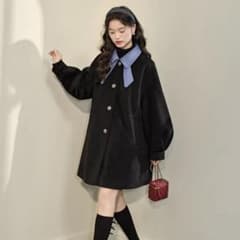 12/5限定3000円値下げ中】【KUOSE】アウター リボンカラーコート