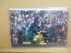 104 F1レーシングドライバー ネルソン・ピケ 直筆サイン入り写真 証明