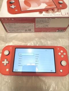 ACアダプターなし】Nintendo Switch Lite コーラルピンク - メルカリ
