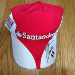 T*A様 F1 フェラーリ フェルナンド・アロンソ 直筆サイン入りキャップ