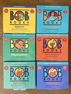 BOB books 6セット英語絵本 英語教材 音声あり - メルカリ