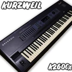 KURZWEIL K2600X シンセサイザー カーツウェル 88鍵フル - メルカリ