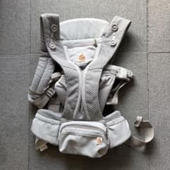 エルゴ オムニブリーズ ergobaby パールグレー メッシュ 抱っこ紐