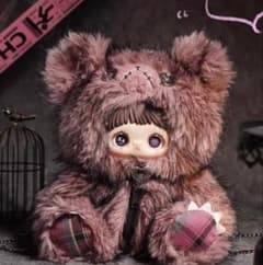 MayMei 反逆ぬいぐるみシリーズ 400％【ピンク クマ 恋愛】リュック